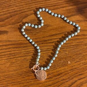 Lauren Ralph Lauren Light Blue Beaded Necklace